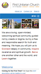 Mobile Screenshot of first-unitarian-pgh.org